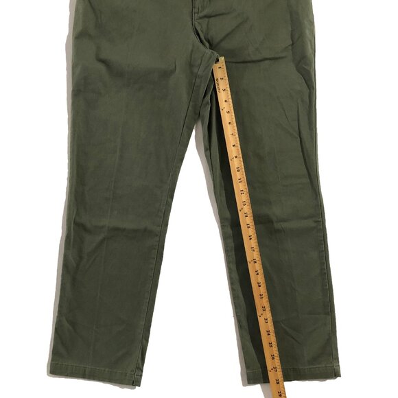 Riders by Lee Pants Womens Size 16M Sage Straight Chino - Picture 6 of 10